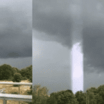 Inexplicable Beam of Light Appears Over Eskilstuna, Sweden