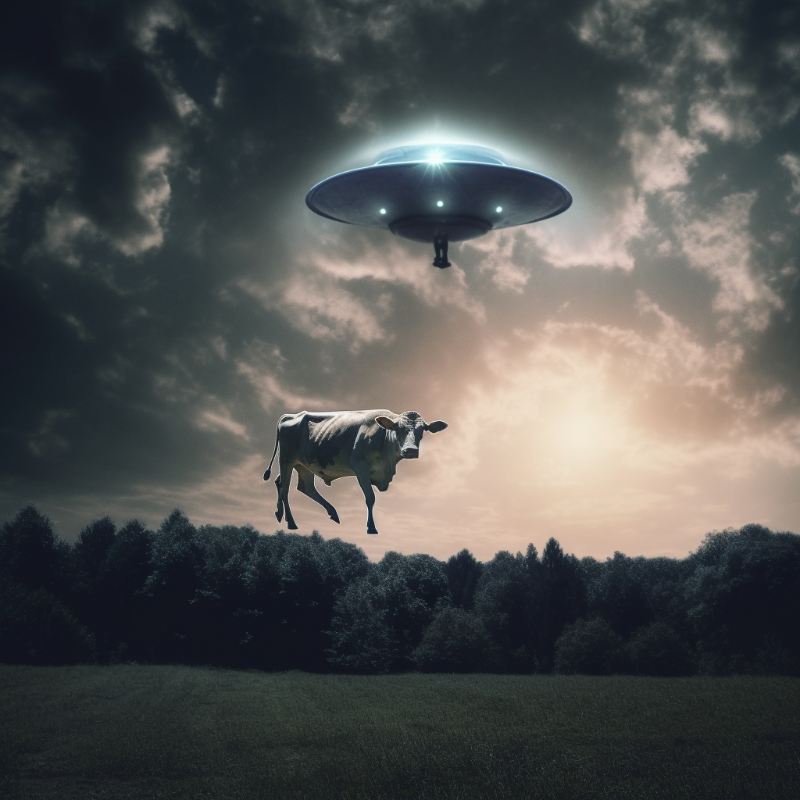 According to a recent article, there have been reports of cattle disappearing in South America, which have been linked to UFO (OVNI) sightings