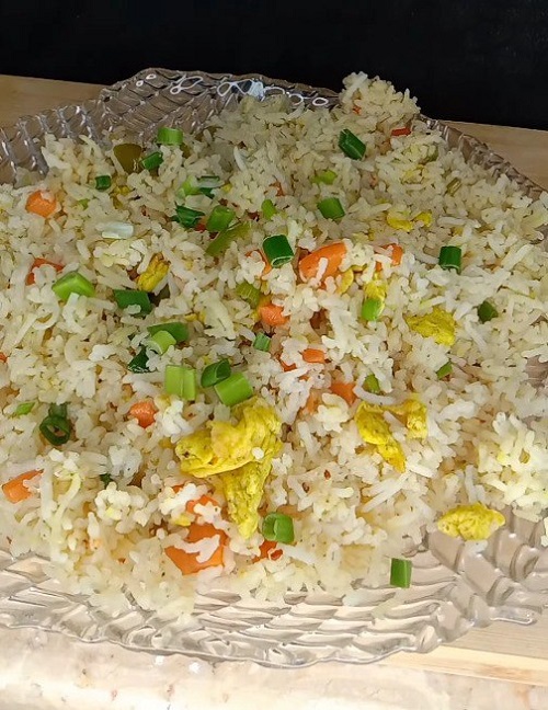 كيفية تحضير أرز مقلي بالبيض على طريقة المطاعم