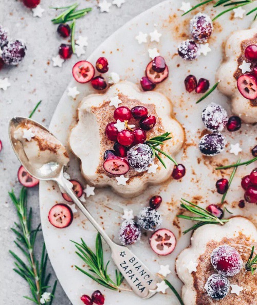 Roasted Cherries with Tofu “Panna Cotta”: A Sumptuous Fusion of Flavors